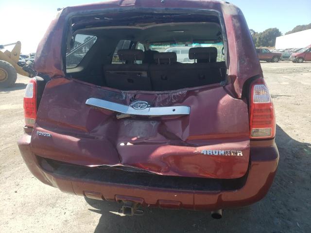 Photo 9 from auction – 2006 TOYOTA 4RUNNER SR with VIN JTEZU14R968041629