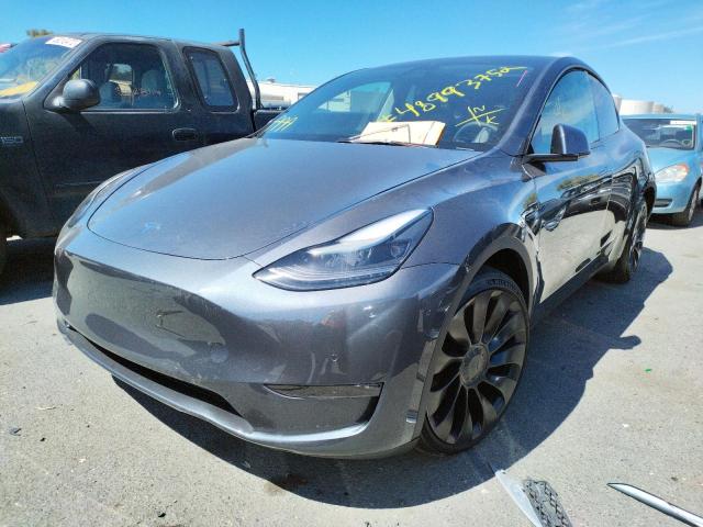 Photo 2 from auction – 2022 TESLA MODEL Y with VIN 7SAYGDEF4NF443427