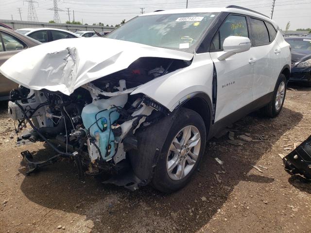 Photo 2 from auction – 2022 CHEVROLET BLAZER 2LT with VIN 3GNKBHR44NS126702