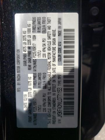 Photo 10 from auction – 2020 MAZDA CX-5 TOURI with VIN JM3KFACMXL0771153