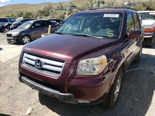 Photo 2 from auction – 2007 HONDA PILOT EX with VIN 2HKYF18467H529559