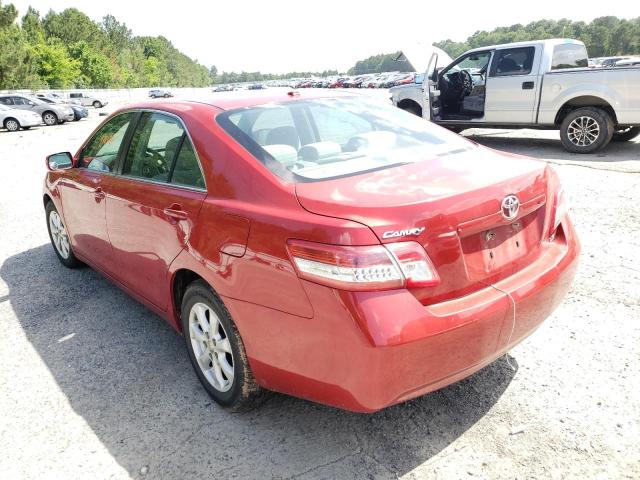 Photo 3 from auction – 2011 TOYOTA CAMRY BASE with VIN 4T4BF3EK1BR139554