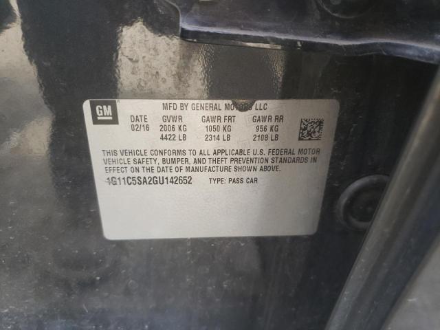 Photo 10 from auction – 2016 CHEVROLET MALIBU LIM with VIN 1G11C5SA2GU142652