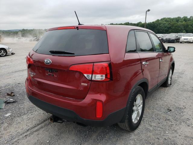 Photo 4 from auction – 2015 KIA SORENTO LX with VIN 5XYKTCA60FG609869