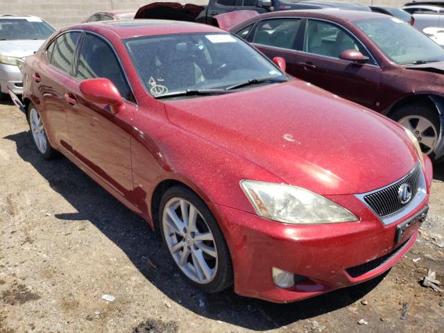 LEXUS IS 250 2006 with VIN JTHBK262562009053 - Photo from auction