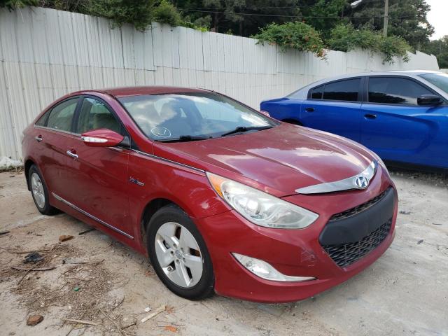 HYUNDAI SONATA HYB 2012 with VIN KMHEC4A44CA032160 - Photo from auction