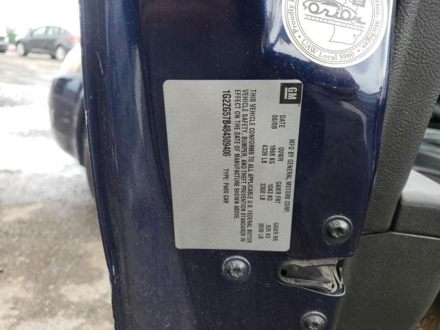 Photo 10 from auction – 2008 PONTIAC G6 BASE with VIN 1G2ZG57B484309406