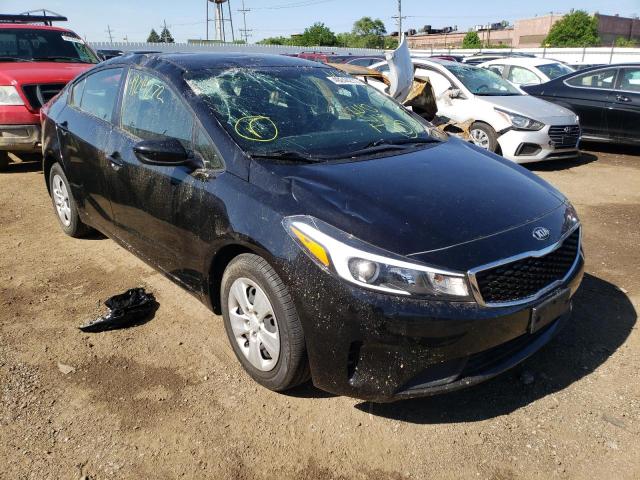 KIA FORTE LX 2018 with VIN 3KPFL4A72JE213917 - Photo from auction