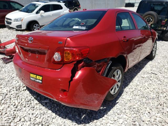 Photo 4 from auction – 2010 TOYOTA COROLLA BA with VIN JTDBU4EE4AJ084442