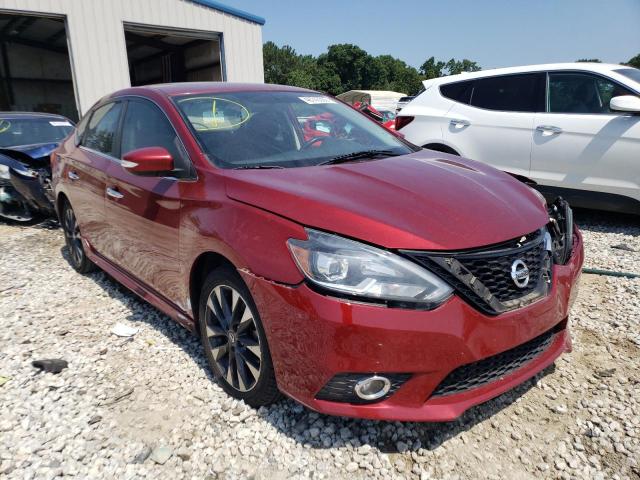 NISSAN SENTRA SR 2017 with VIN 3N1CB7AP7HY341699 - Photo from auction