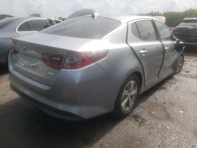 Photo 4 from auction – 2015 KIA OPTIMA HYB with VIN KNAGM4AD3F5089891