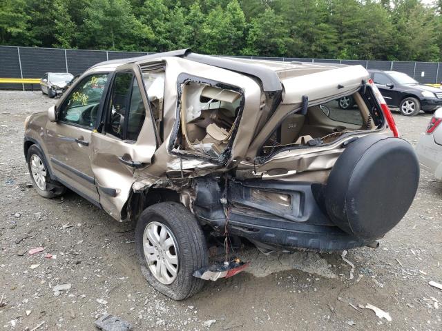 Photo 3 from auction – 2006 HONDA CR-V EX with VIN SHSRD78816U401834