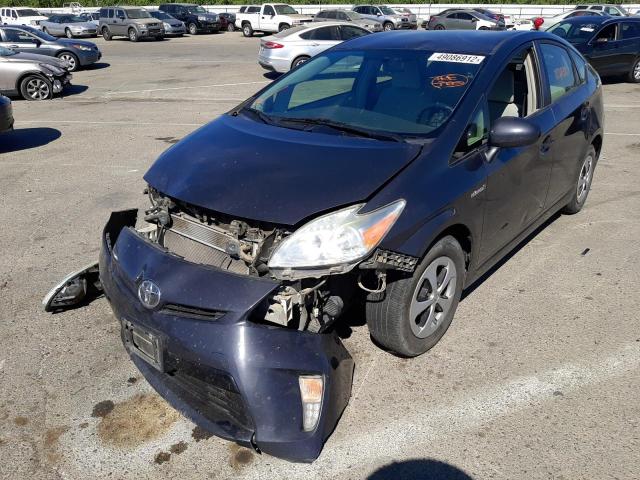 Photo 2 from auction – 2012 TOYOTA PRIUS with VIN JTDKN3DU3C1509667