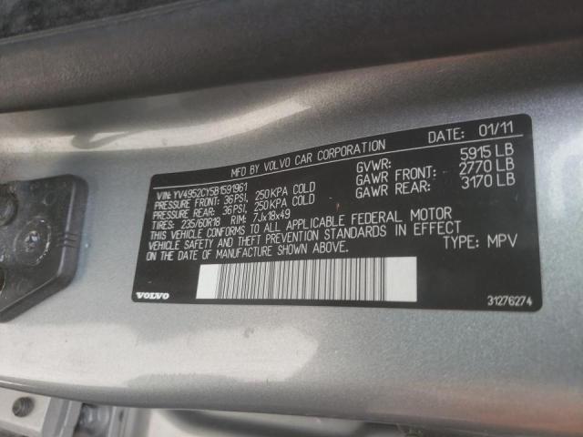 Photo 10 from auction – 2011 VOLVO XC90 3.2 with VIN YV4952CY5B1591961