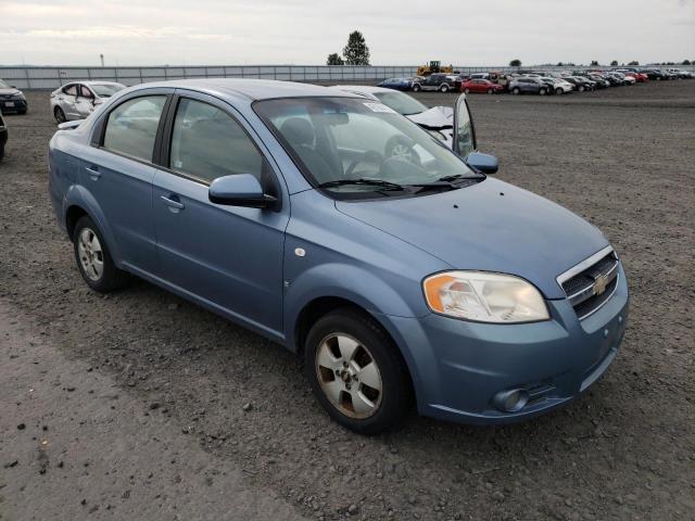 CHEVROLET AVEO 2007 with VIN KL1TD56607B066936 - Photo from auction