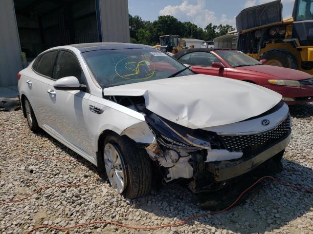 KIA OPTIMA EX 2016 with VIN 5XXGU4L38GG070550 - Photo from auction