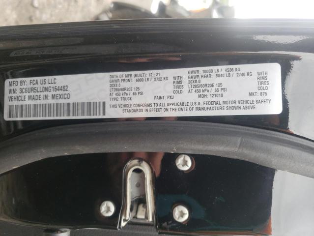 Photo 10 from auction – 2022 RAM 2500 LONGH with VIN 3C6UR5LL0NG164482