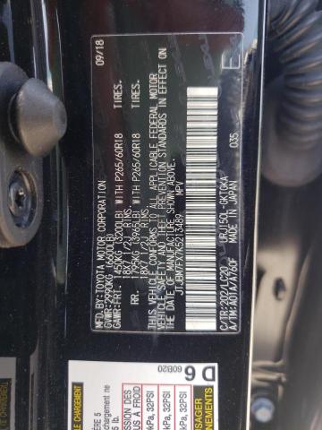 Photo 10 from auction – 2019 LEXUS GX 460 with VIN JTJBM7FX7K5213489