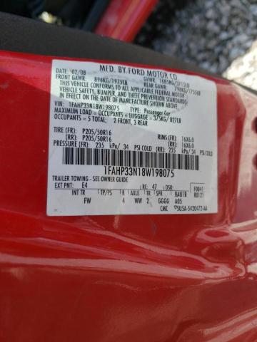Photo 10 from auction – 2008 FORD FOCUS SE with VIN 1FAHP33N18W198075