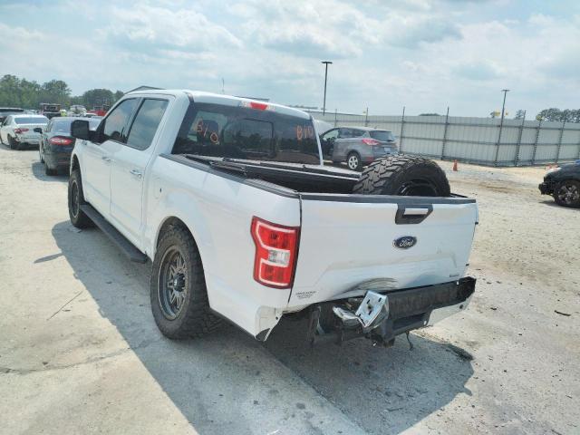 Photo 3 from auction – 2018 FORD F150 SUPER with VIN 1FTEW1CP0JFB01203