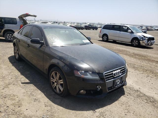 AUDI A4 PREMIUM 2010 with VIN WAUAFAFL9AN031999 - Photo from auction