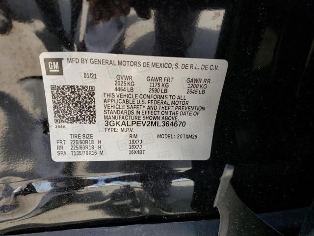 Photo 10 from auction – 2021 GMC TERRAIN SL with VIN 3GKALPEV2ML364670