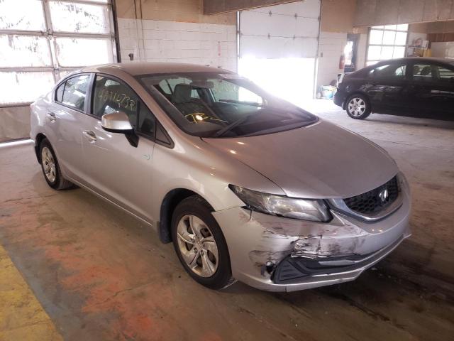 HONDA CIVIC LX 2013 with VIN 19XFB2F54DE052876 - Photo from auction