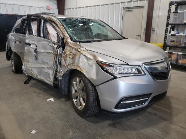 ACURA MDX ADVANC 2015 with VIN 5FRYD3H86FB005876 - Photo from auction