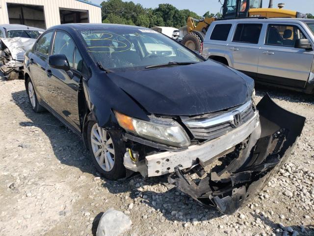 HONDA CIVIC EX 2012 with VIN 19XFB2F81CE024543 - Photo from auction