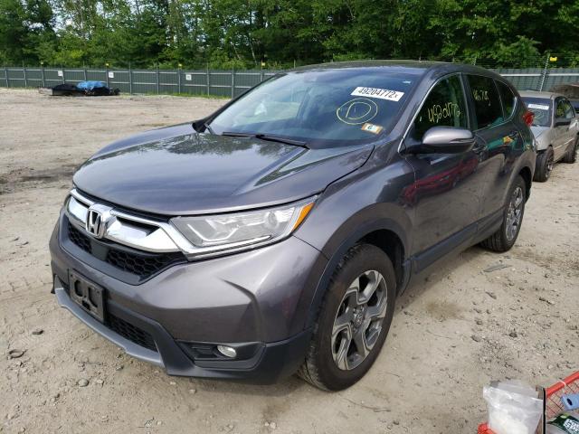 Photo 2 from auction – 2019 HONDA CR-V EX with VIN 2HKRW2H53KH677292
