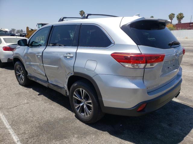 Photo 3 from auction – 2019 TOYOTA HIGHLANDER with VIN 5TDZZRFH5KS356233