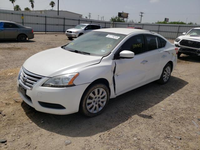 Photo 2 from auction – 2014 NISSAN SENTRA S with VIN 3N1AB7AP3EY279978