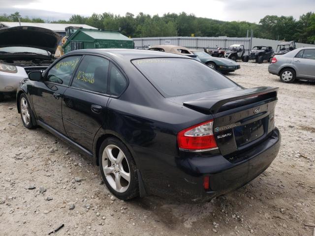 Photo 3 from auction – 2009 SUBARU LEGACY 2.5 with VIN 4S3BL616997215676