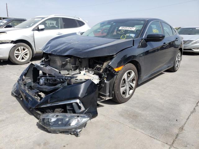 Photo 2 from auction – 2019 HONDA CIVIC LX with VIN 19XFC2F69KE016300