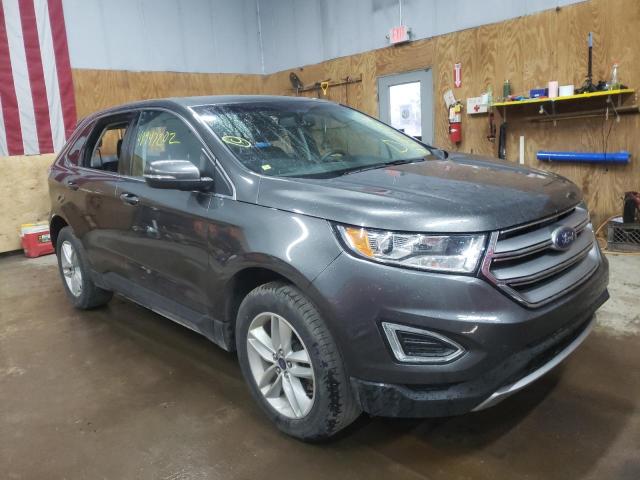 FORD EDGE SEL 2018 with VIN 2FMPK4J88JBB51121 - Photo from auction