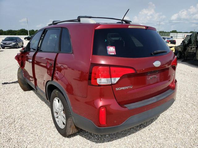 Photo 3 from auction – 2014 KIA SORENTO LX with VIN 5XYKT4A67EG448425