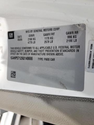 Photo 10 from auction – 2009 BUICK LUCERNE CX with VIN 1G4HP57129U149666