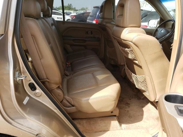 Photo 6 from auction – 2005 HONDA PILOT EXL with VIN 5FNYF18625B062198