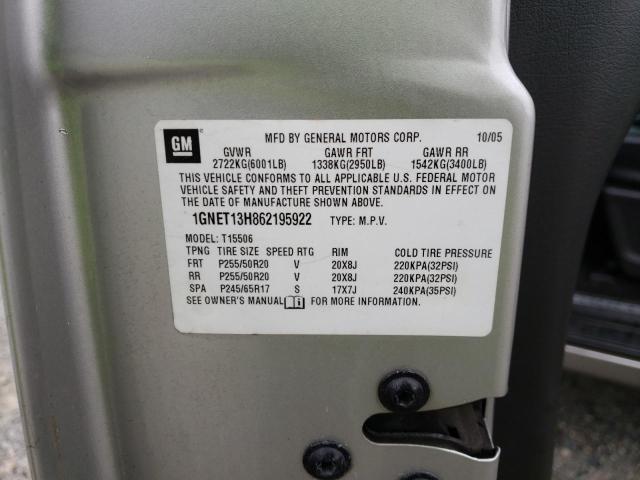 Photo 10 from auction – 2006 CHEVROLET TRAILBLAZE with VIN 1GNET13H862195922
