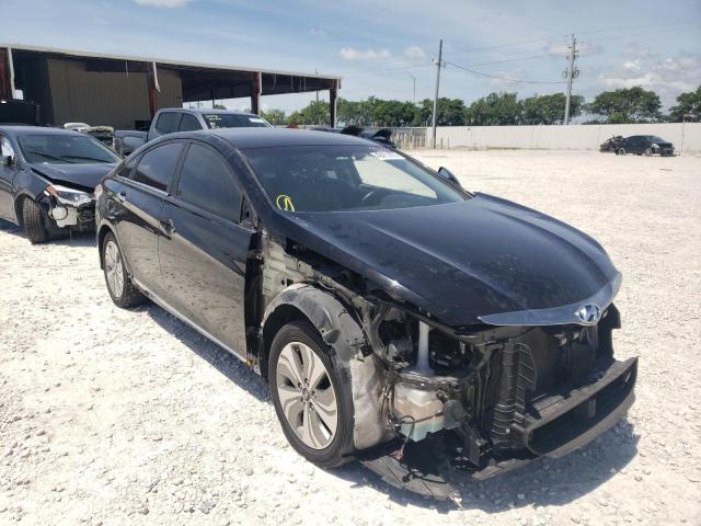 HYUNDAI SONATA HYB 2014 with VIN KMHEC4A49EA109625 - Photo from auction