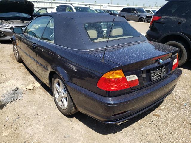 Photo 3 from auction – 2002 BMW 325 CI with VIN WBABS33412PG85039