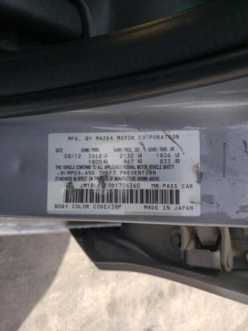 Photo 10 from auction – 2013 MAZDA 3 I with VIN JM1BL1TF0D1706360
