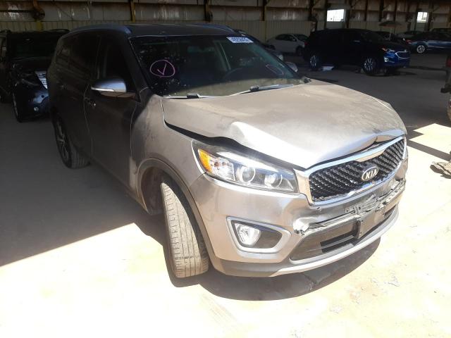 KIA SORENTO EX 2017 with VIN 5XYPH4A13HG275700 - Photo from auction