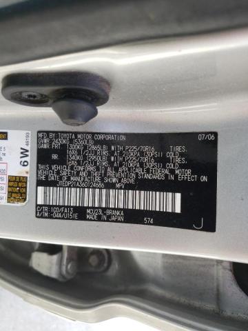 Photo 10 from auction – 2006 TOYOTA HIGHLANDER with VIN JTEDP21A360124686