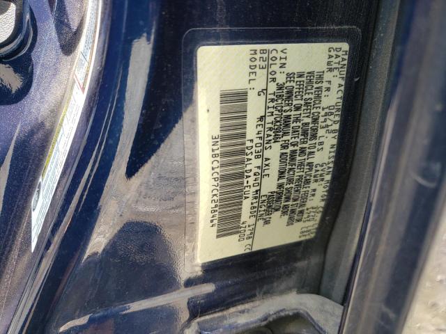 Photo 10 from auction – 2012 NISSAN VERSA S with VIN 3N1BC1CP7CK298464