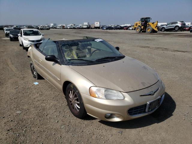 CHRYSLER SEBRING LX 2001 with VIN 1C3EL55U41N641585 - Photo from auction