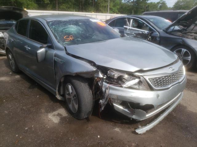 KIA OPTIMA HYB 2015 with VIN KNAGM4AD3F5089891 - Photo from auction