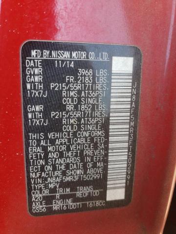 Photo 10 from auction – 2015 NISSAN JUKE S with VIN JN8AF5MR3FT502991