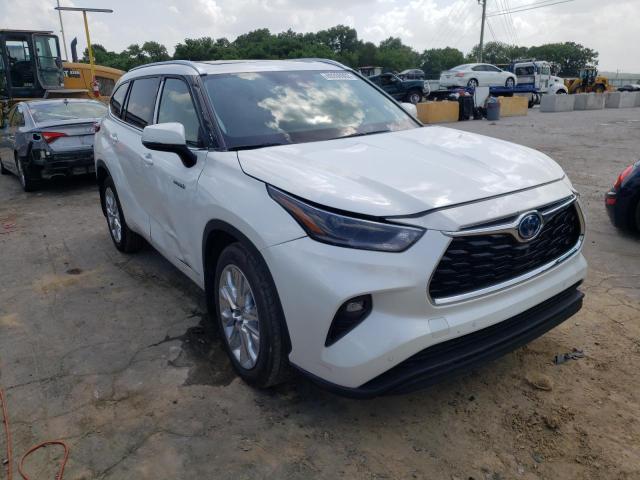 TOYOTA HIGHLANDER 2021 with VIN 5TDXBRCH2MS023457 - Photo from auction