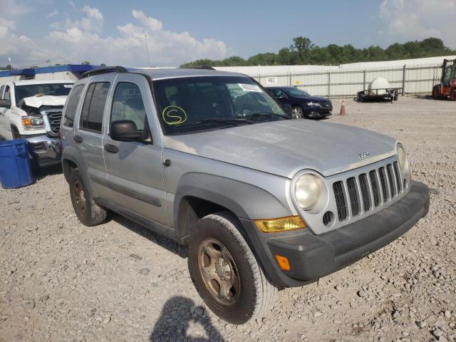 JEEP LIBERTY SP 2007 with VIN 1J4GK48K67W528181 - Photo from auction